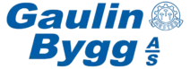 gaulin byggs logo i blå